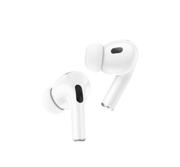 Hoco DES42 Cool touch smart display ANC noise reduction BT headset white