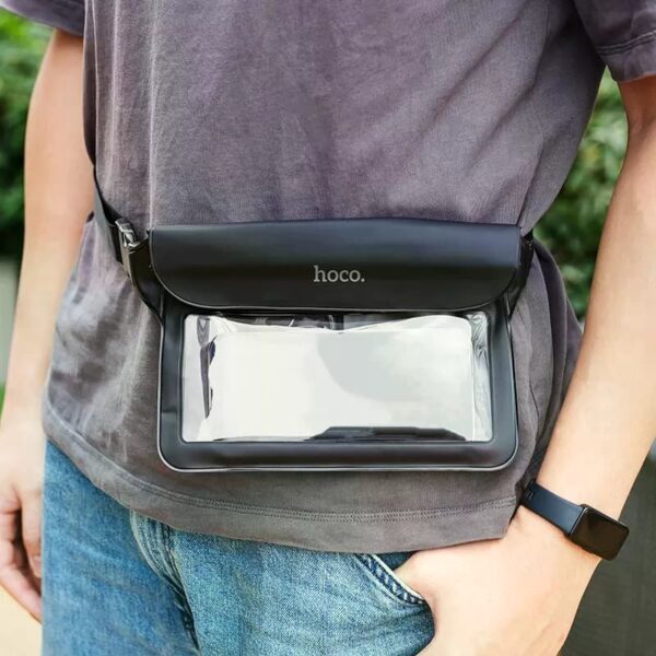 Hoco HX51 Tribute mobile phone waterproof bag black