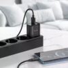 Hoco C140A Smart single port QC3.0 charger set(Micro)(EU) black