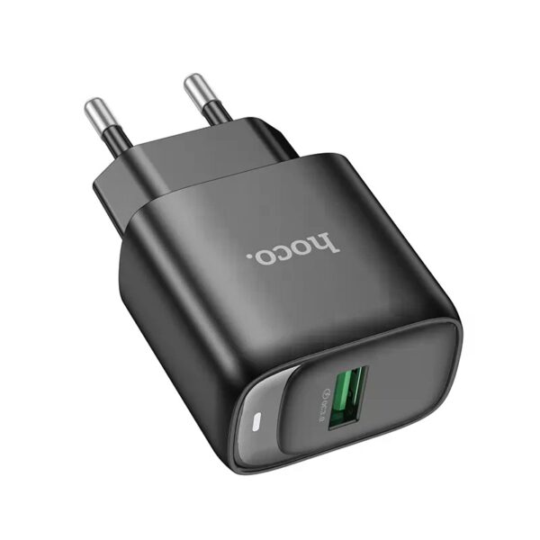Hoco C140A Smart single port QC3.0 charger set(Micro)(EU) black