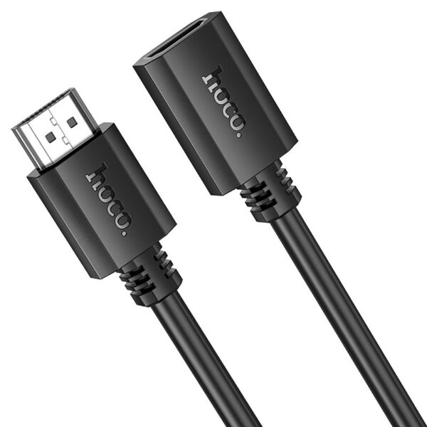 Hoco US13 HDTV male to HDTV female HD extension data cable(L=1M) black