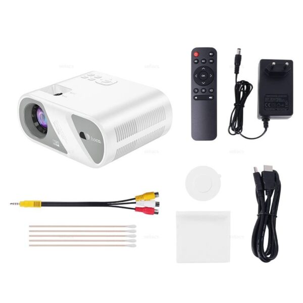 Hoco DT1 wireless projector(720P same screen version)(EU) white