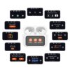 Hoco EW72 Soar true wireless ANC Noise Reduction touch screen BT headset white