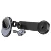 Hoco HW28 Excelso 2-in-1 wireless fast charging car holder(center console) black gray