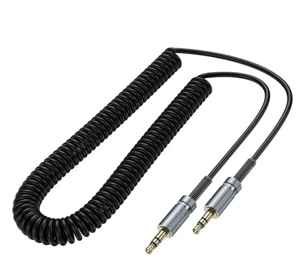 Hoco UPA31 Cindy spring audio cable AUX black