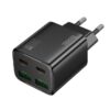 Hoco N56 Fundador four-port PD30W(2C2A) charger(EU) black
