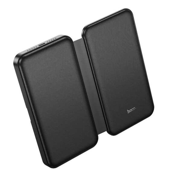 Hoco CQ13 Triumph 3-in-1 travel folding wireless fast charger black