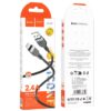 Hoco X109 Energy PD silicone charging data cable iP(L=3M) black