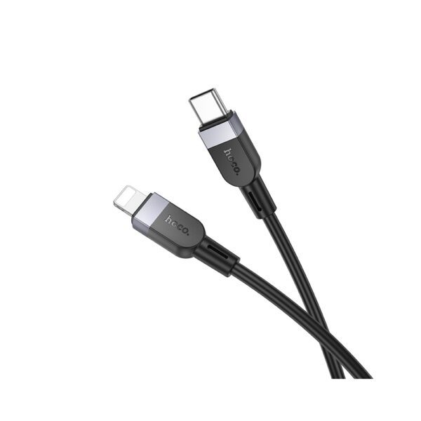 Hoco X109 Energy PD silicone charging data cable iP(L=3M) black