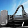 6942007636667-2 Hoco DCA50 Light car holder for windshield black