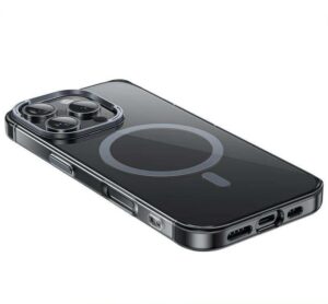 6942007636865 Hoco Vip magnetic protective case iP16(AS11) transparent black