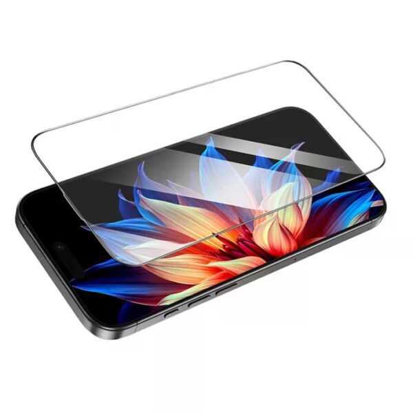 Hoco Engraved 3D HD tempered glass 0.15mm iP16 Plus(A39) black