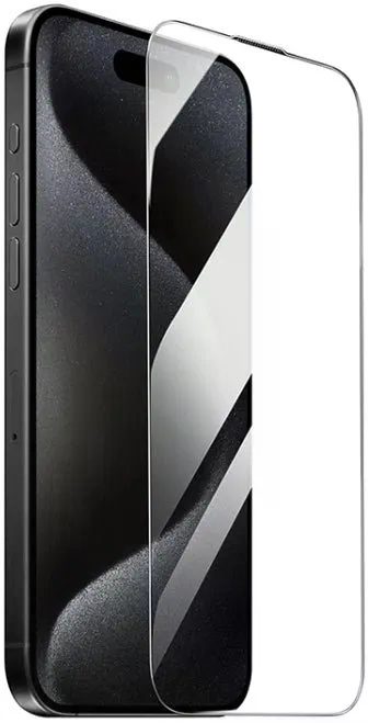 Hoco Engraved 3D HD tempered glass 0.15mm iP16 Plus(A39) black