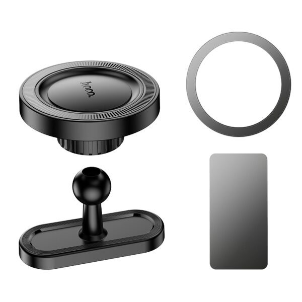 Hoco H58 Show ring magnetic car holder(multi-scene) black