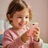 Hoco Y102 2.8-inch children phone pink
