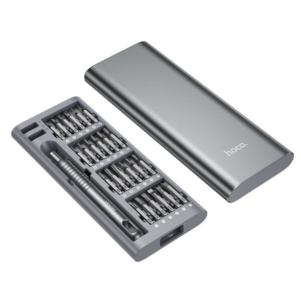 6942007641821-2 Hoco DI71 Master 51-in-1 screwdriver set gray