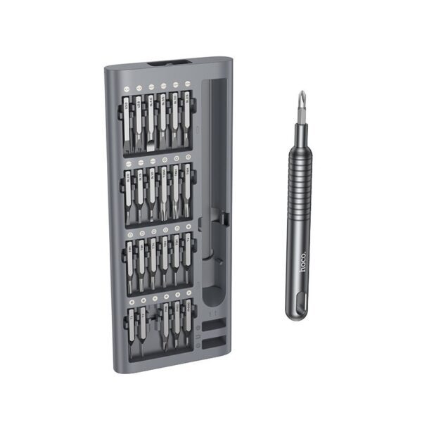6942007641821-3 Hoco DI71 Master 51-in-1 screwdriver set gray