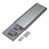 6942007641821-4 Hoco DI71 Master 51-in-1 screwdriver set gray