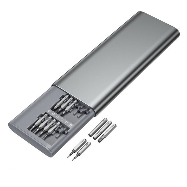 6942007641821-4 Hoco DI71 Master 51-in-1 screwdriver set gray