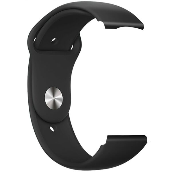Hoco WH11 Flexible series classic silicone strap(22mm) black
