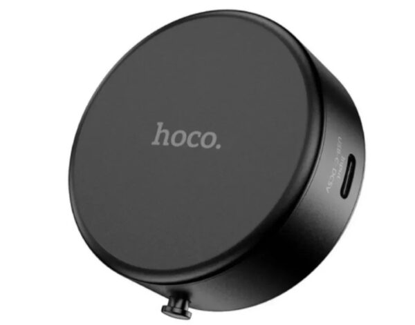 6942007643641-2 Hoco DCA47 Superior vacuum adsorption magnetic mobile phone holder black