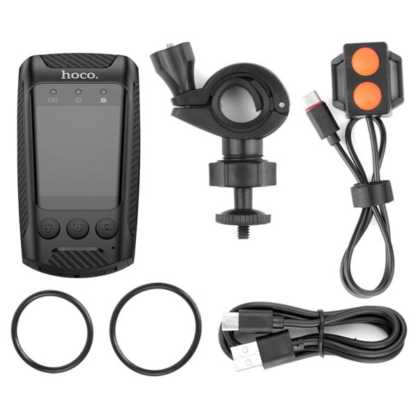 Hoco DV104 4K Riding recorder black