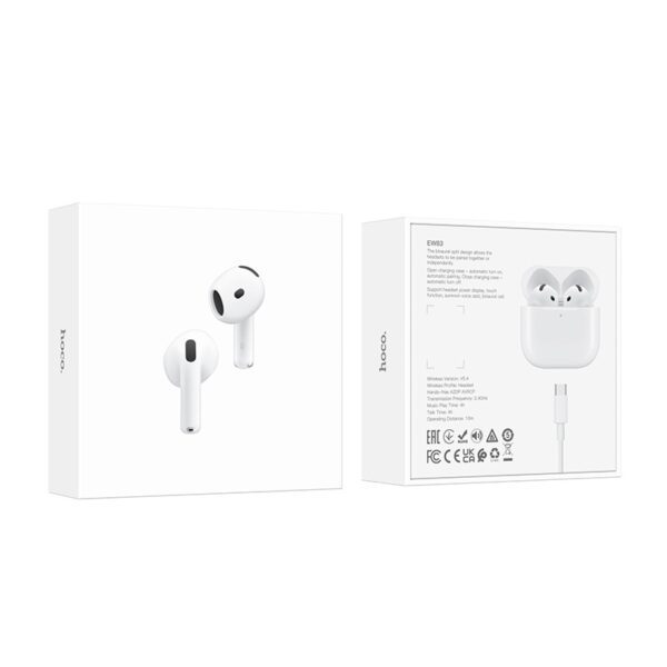 6942007646536-6 Hoco EW83 True wireless stereo headset white