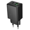 6942007651257-3 Hoco N69 Nuevo PD20W+QC3.0 charger(EU) black