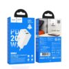 Hoco N69 Nuevo PD20W+QC3.0 charger(EU) white
