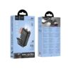 Hoco J151 Spirit dual lighting four-cable power bank(10000mAh) black