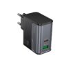 Hoco CS74A Star Speed PD45W+QC3.0 charger(EU) midnight black