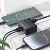 Hoco CS76A Star Speed PD70W(2C1A) charger(EU) midnight black
