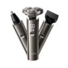 Hoco HP36 3-in-1 multifunctional grooming and shaving set metal gray