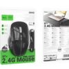 Hoco GM40 Dixon RGB dual-mode wireless mouse(rechargeable version) dark night black