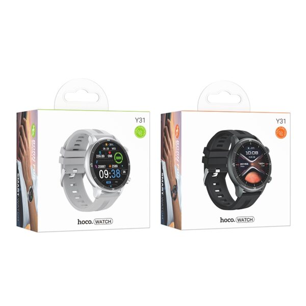 Hoco Y31 Smart sports watch(call version) black