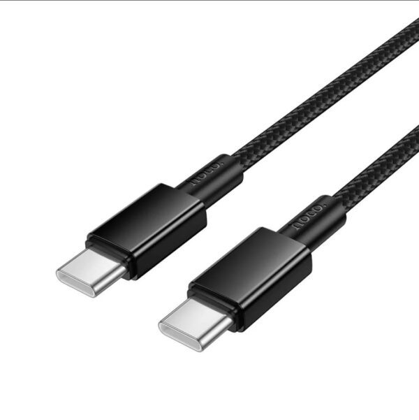 Hoco X119 Energy 60W charging data cable C to C(packaged) black