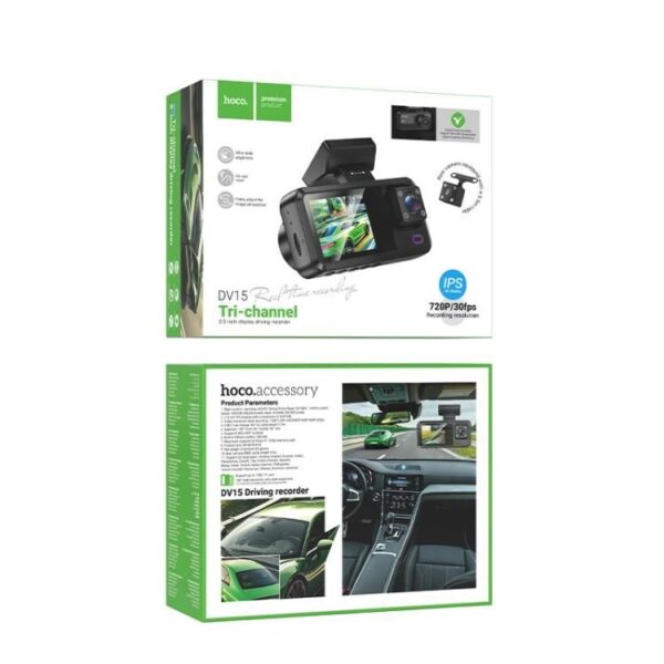 Hoco DV15 2-inch display driving recorder black