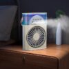 Hoco DF11 Whale 2-in-1 multi-function humidifier milky white