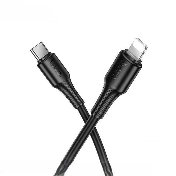 6942007658843 Hoco X120 Beneficio PD27W charging data cable iP(packaged) black