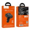 Hoco E87 Delta 35W(1A1C) car BT FM transmitter black