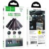 Hoco DCA66 Car headrest storage hook black