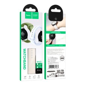Hoco WH22 Flexible series push-type silicone strap(20mm) star color