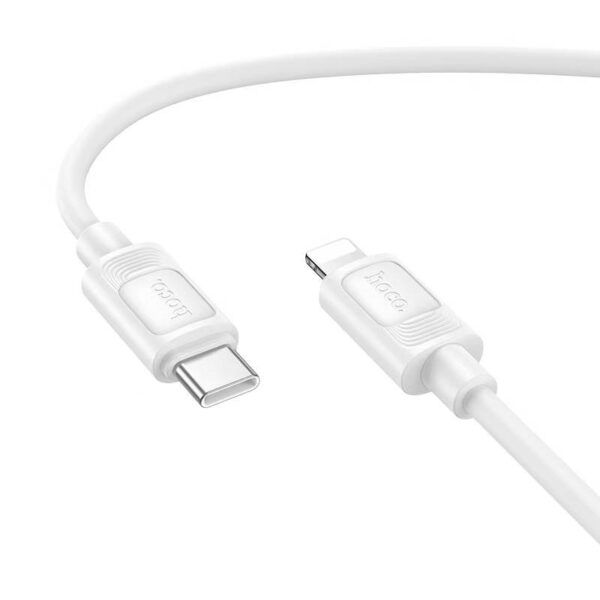 Hoco X122 Benefit PD27W silicone charging data cable iP(packaged) black