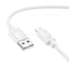 Hoco X122 Benefit silicone charging data cable Micro(packaged) black