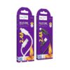 Hoco X122 Benefit silicone charging data cable Micro(packaged) black