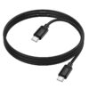 6942007662246 Hoco X122 Benefit 60W silicone charging data cable C to C(packaged) black