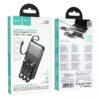 Hoco J156 Founder 22.5W+PD20W fully compatible power bank with four cables(10000mAh) black