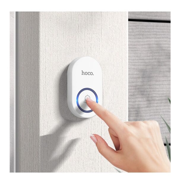 Hoco HI25 wireless doorbell(EU) white