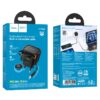 Hoco C154A Changer PD20W+QC3.0 charger with telescopic cable(EU) black