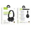 Hoco W66 Wave BT headphones black